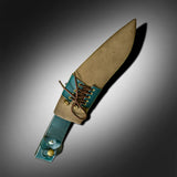 Custom 10-Inch Iraqui Hand-Forged Kukri Knife | Decorative Heritage Collectible