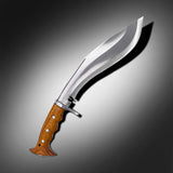 Custom 10-Inch Iraqui Hand-Forged Kukri Knife | Decorative Heritage Collectible