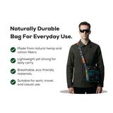 Hemp Hippie Backpack Everyday Bag