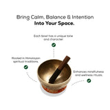 Professional 7 Chakra Healing Singing bowl set | Meditation Bowl | Antique Singing Bowl | Mental Health Gift