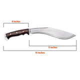 11-Inch Hand-Forged Afghan Kukri – Traditional Decorative Collectible Blade