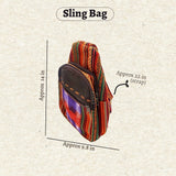 FWOSI  Handmade Casual Organic Cotton Crossbody Bag - FWOSI
