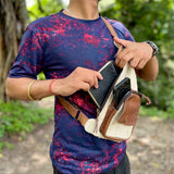 Fwosi Himalayan Hemp handmade crossbody bag - FWOSI