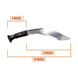 Gurkha MK4 Kukri Knife - Authentic Historical Blade for Collectors and Adventurers - FWOSI