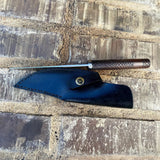 Handmade Pocketknife with Sheath, Small Bowie Knife Sharp - FWOSI