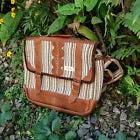 Handmade Unisex Leather Hemp Backpack For Men & Women - FWOSI