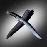 20 Inch Light Sirupate kukri Knife | Survival knife| Kukri, knife, knives, 5160 leaf spring , Balanced water Tempered