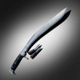 20 Inch Light Sirupate kukri Knife | Survival knife| Kukri, knife, knives, 5160 leaf spring , Balanced water Tempered