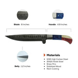 Shadow Forge Elite Damascus Chef Set - Liberty Edition - FWOSI