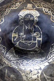10 Inch Ganesh Carving Tibetan Singing Bowl Mallet - FWOSI