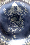 10 Inch Hand Carving Lord Shiva Sound Bowl Meditation Set with Mallet - FWOSI