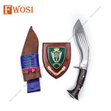 10 Inch Hand Forged Kukri - 5 Fuller Full Tang Custom Gurkha Kukri - FWOSI