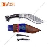 10 Inch Hand Forged Kukri - 5 Fuller Full Tang Custom Gurkha Kukri - FWOSI
