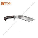 10 Inch Hand Forged Kukri Knife - Authentic Dragon Design - FWOSI