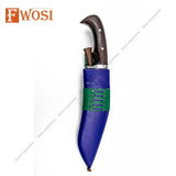 10 Inch Hand Forged Kukri Knife - Authentic Dragon Design - FWOSI