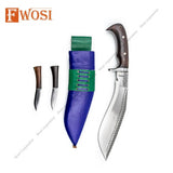 10 Inch Hand Forged Kukri Knife - Authentic Dragon Design - FWOSI