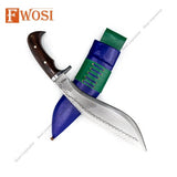 10 Inch Hand Forged Kukri Knife - Authentic Dragon Design - FWOSI