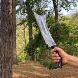 11 Inch Hand-Forged Meat Cleaver Replica | Decorative Collectible - FWOSI