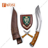 11 Inches Traditional Gurkha Hand Forged Kukri | Kukri Knife | Butcher Knife - FWOSI