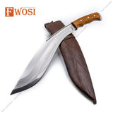 11 Inches Traditional Gurkha Hand Forged Kukri | Kukri Knife | Butcher Knife - FWOSI