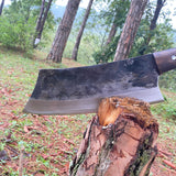 12 Inch Hand-Forged Viking Axe | Decorative Collectible | Handmade Artisan Craft - FWOSI