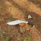 13 Inch Hand Forge Havildar Kukri Knife | Survival Knife | Hunting Kukri | Handmade Carbon Steel Blade | Christmas Gift | gift for dad - FWOSI
