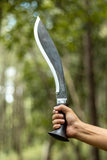 13 Inches Paro Black Kukri Knife | Handmade Outdoor Knife from Nepal