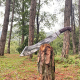15 Inch Hand-Forged Machete | Decorative Collectible Display - FWOSI