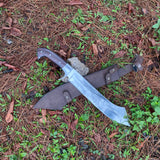 15 Inch Hand-Forged Machete | Decorative Collectible Display - FWOSI