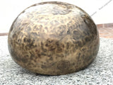 16 Inch Antique Tibetan Singing Bowl with Mallet | Mindfulness Bell Sound Bowl for Yoga | Healing Bowl | Meditation Bowl | Self-Care Gift - FWOSI