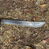 16 Inch Hand-Forged Machete with Rosewood Handle - Unique Decorative Collectible - FWOSI