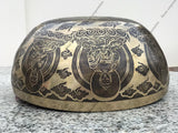 16 Inch Tibetan Singing Bowl with Mallet | Antique Meditation Bowl - FWOSI
