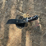 18.5 Inch Hand Forged Survival Machete Knife - Carbon Steel Outdoor Machete - FWOSI