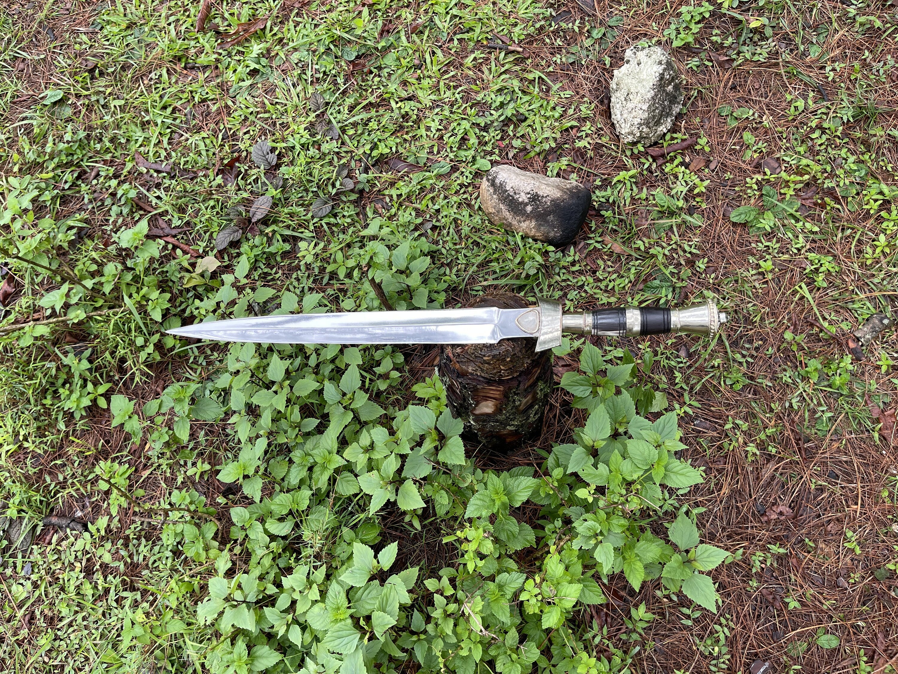 18‑Inch Hand‑Forged Viking Gladius Sword | Decorative Heritage Collectible - FWOSI
