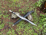 18‑Inch Hand‑Forged Viking Gladius Sword | Decorative Heritage Collectible - FWOSI