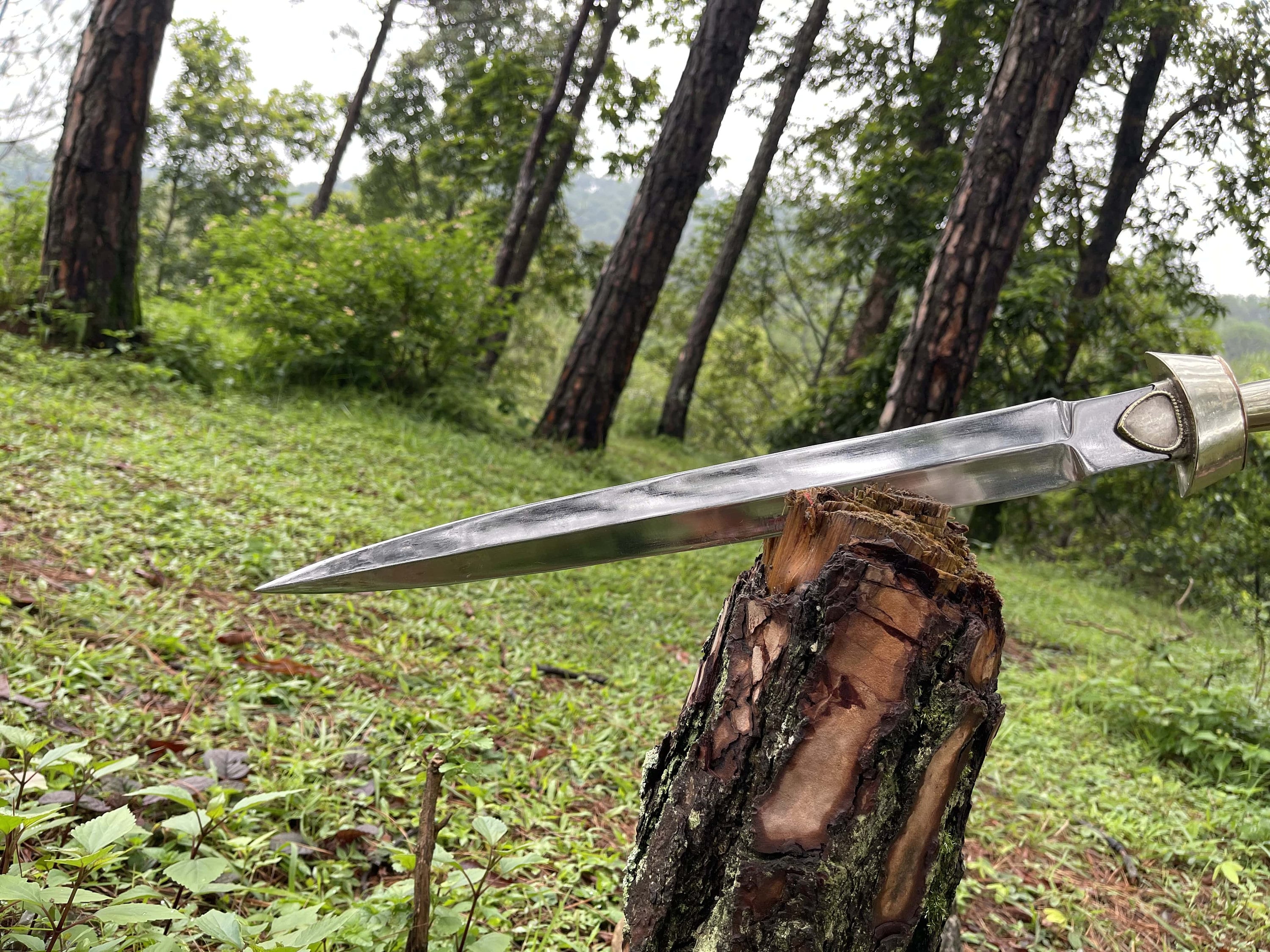 18‑Inch Hand‑Forged Viking Gladius Sword | Decorative Heritage Collectible - FWOSI