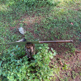 18 Inch Viking Spear - Hand Forged Carbon Steel Throwing Razor Machete - FWOSI