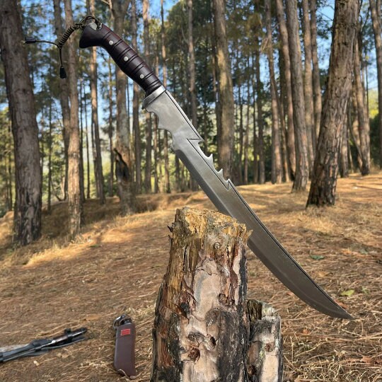 19-Inch Viking Sword | Hand-Forged Decorative Heritage Collectible - FWOSI