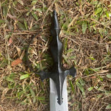 20-Inch Hand-Forged Viking Sword | Decorative Collectible with Rosewood Handle - FWOSI