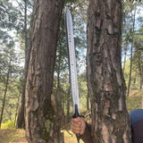 20-Inch Hand-Forged Viking Sword | Decorative Collectible with Rosewood Handle - FWOSI