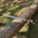 20-Inch Hand-Forged Viking Sword - Unique Decorative Heritage Collectible - FWOSI