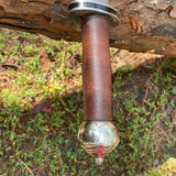 20 Inch Hand Forged Viking Sword with Handmade Leather Knife Sheath - FWOSI