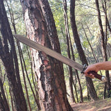 20 Inch Hand Forged Viking Sword with Handmade Leather Knife Sheath - FWOSI