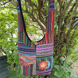 Screen Print Boho Shoulder Bag