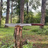 21 Inch Hand-Forged Eli Machete | Decorative Viking Collectible Replica - FWOSI