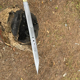 22 Inch Viking Seax Knife - Hand Forged Cleaver Machete from Nepal - FWOSI
