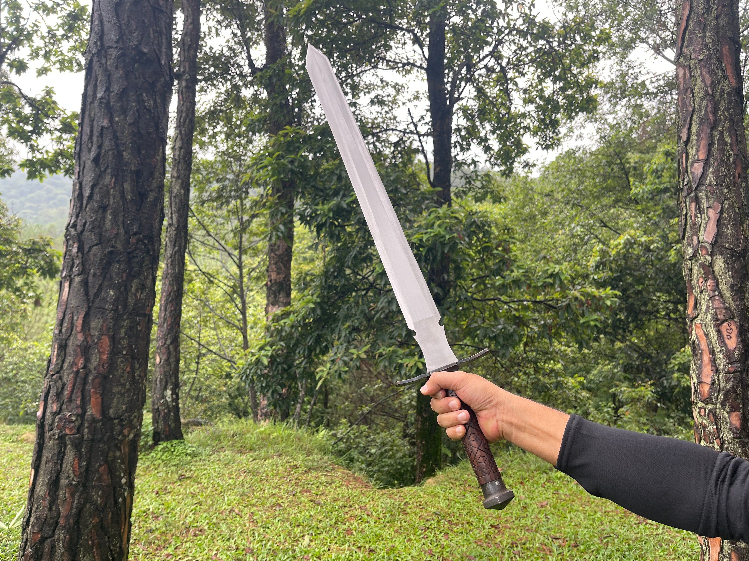 24‑Inch Hand‑Forged Viking Sword | Decorative Heritage Collectible - FWOSI