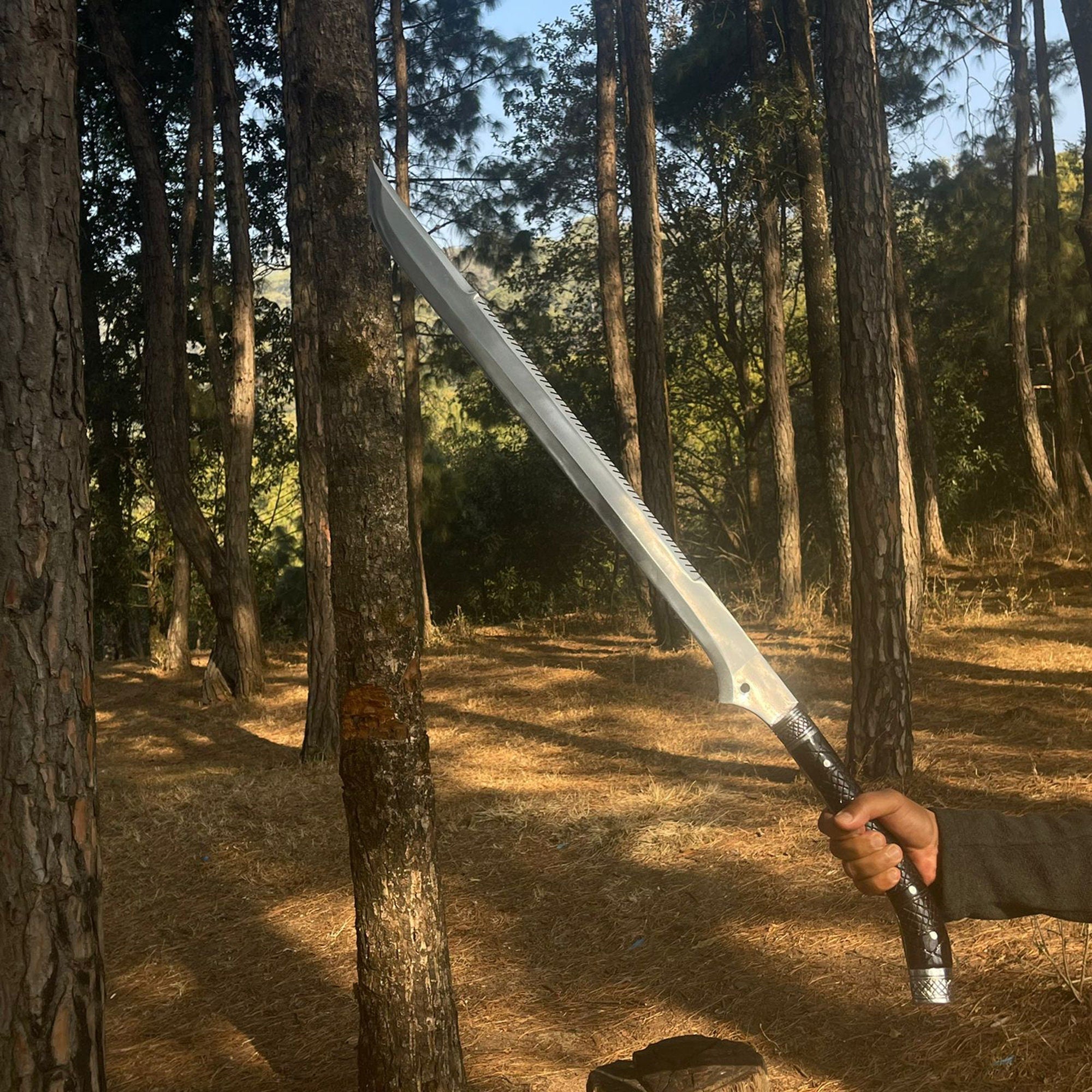 25-Inch Hand-Forged Achilles Sword Collectible | Decorative Heritage Piece - FWOSI
