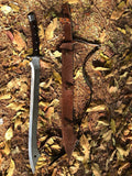 26.5-Inch Hand-Forged Viking Sword - Decorative Heritage Collectible - FWOSI