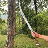 26‑Inch Hand‑Forged Shivapuri Sword | Decorative Heritage Collectible - FWOSI
